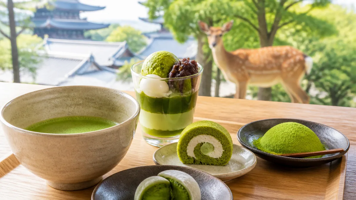 奈良の抹茶はどこで味わう?4軒の違いを先に比較の解説画像