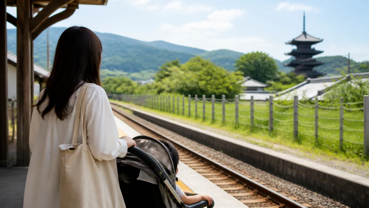 電車・バス・自転車ならどう動く？近鉄飛鳥駅からの段取りの解説画像