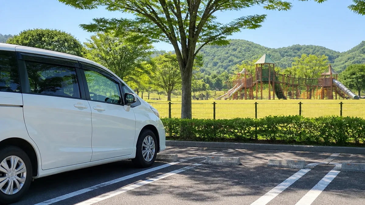 駐車場6台でどう動く?車で行く日の段取りの解説画像