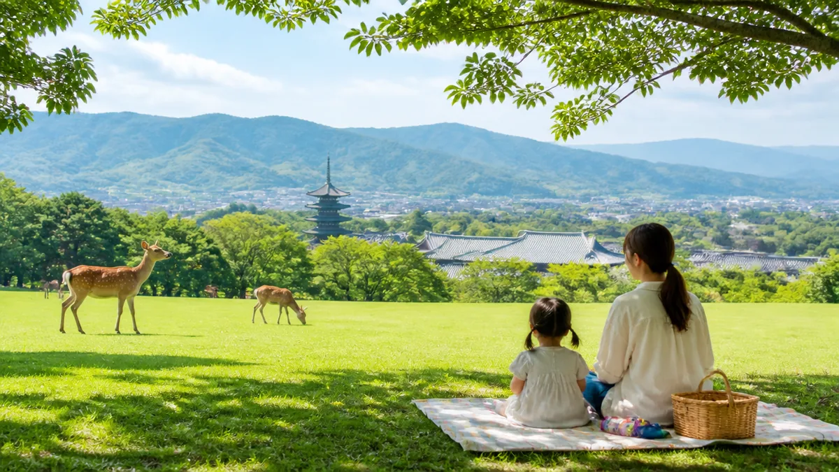 畠田公園はどんな公園?キャンプ場の上にある見晴らしの高台の解説画像