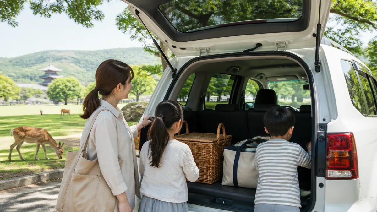 車で行くなら出発前に何を確かめる？の解説画像