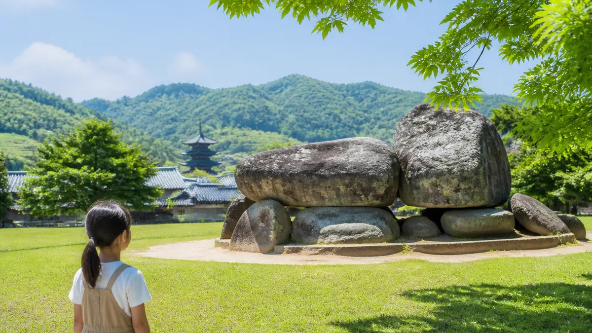 明日香村の古墳はどこから見る？世界遺産の7基と「入れる古墳」の違いの解説画像