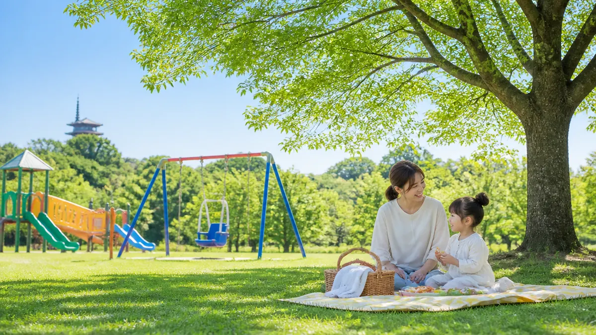 東竹田近隣公園はどんな公園?子連れが集まる3つの理由の解説画像
