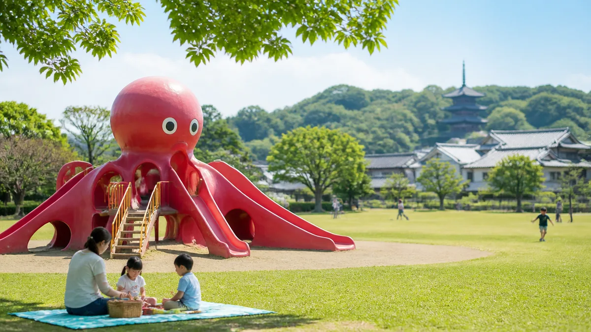 広陵運動公園（たこさん公園）はどんな公園？出かける前に押さえたい基本の解説画像