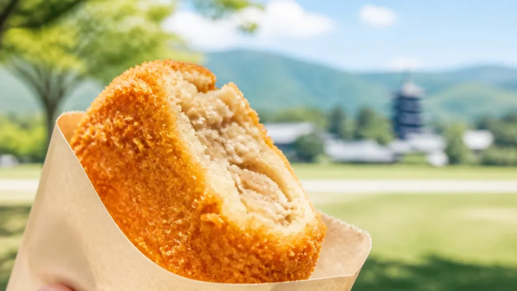 コロッケ奈良の6選｜年中無休の駅ナカ専門店と金曜揚げ物特売の精肉店を子連れ比較のアイキャッチ画像
