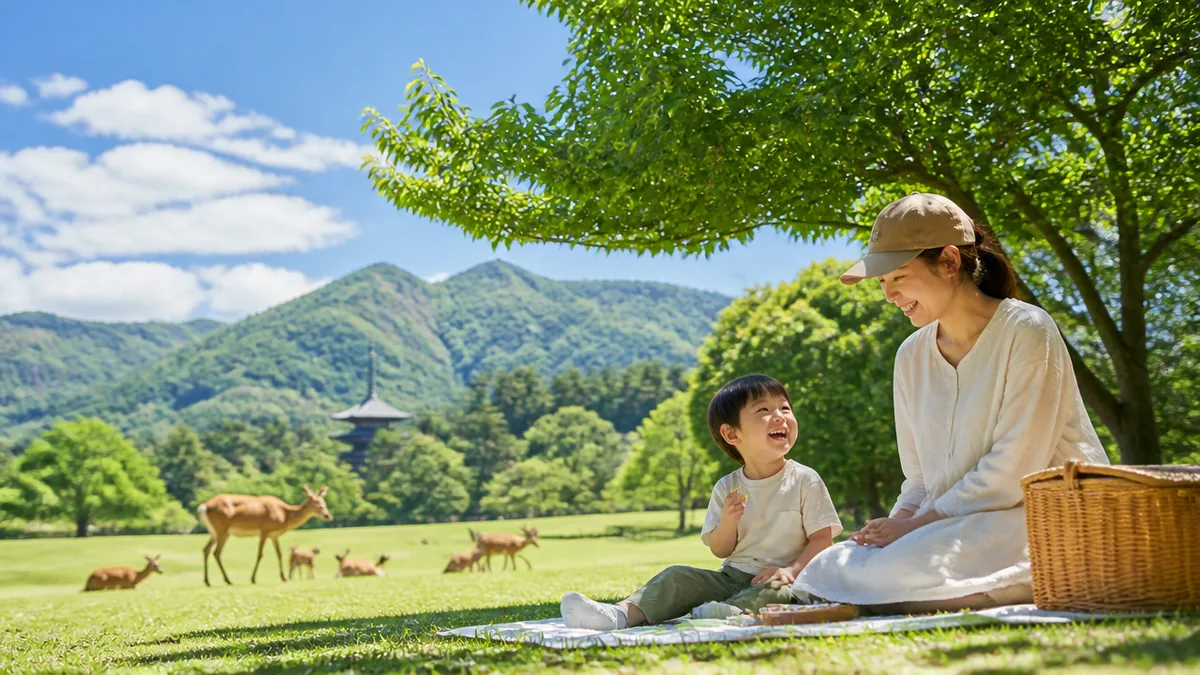 二上山ふるさと公園を子連れで遊ぶ段取り｜入場無料・456段の石段と道の駅駐車場147台のアイキャッチ画像