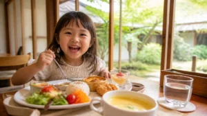 ランチ天理で子連れが迷わない5店｜駅徒歩5分のカフェとキッズプレート1,300円の古民家のアイキャッチ画像