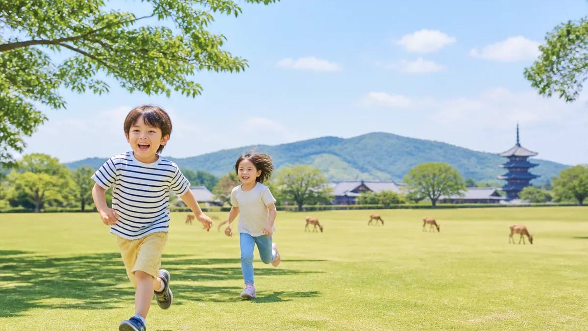 唐古・鍵遺跡史跡公園は無料で走り回れる弥生時代の広場の解説画像