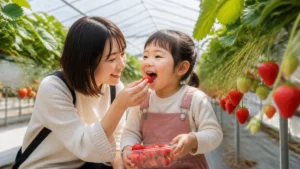 天理観光農園を子連れで楽しむ段取り｜屋根つきBBQ大人1,600円とみかん狩りの時期のアイキャッチ画像