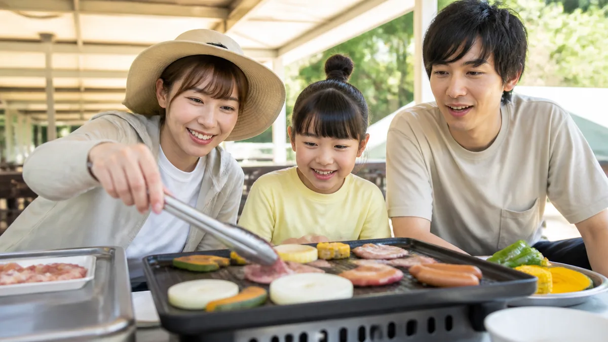 雨でも大丈夫？屋根つきBBQの料金と持ち物リストの解説画像
