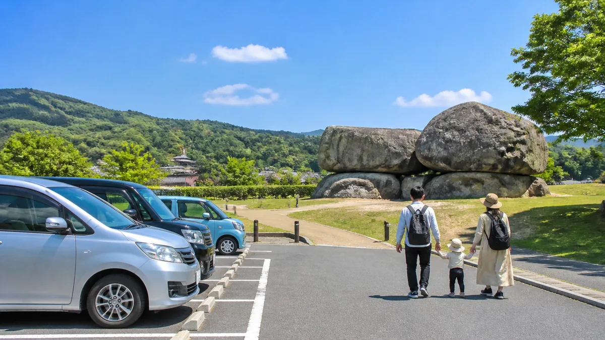 車で行くなら駐車場はどっちに停める？の解説画像