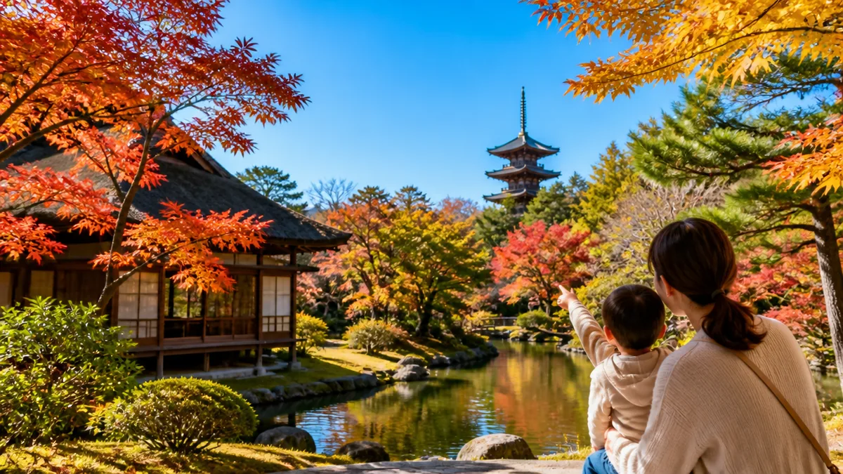 有料の依水園と無料の吉城園、子連れで入るならどっち？の解説画像