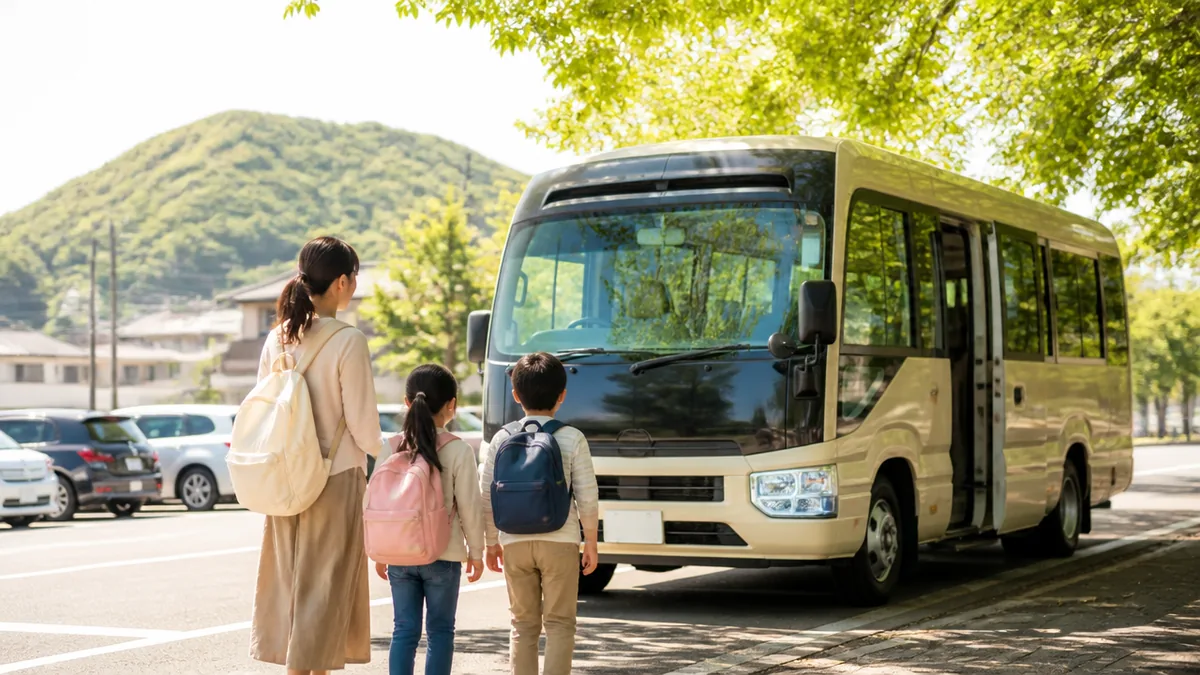 満車だったら？王寺駅側に停めてバスで向かう段取りの解説画像