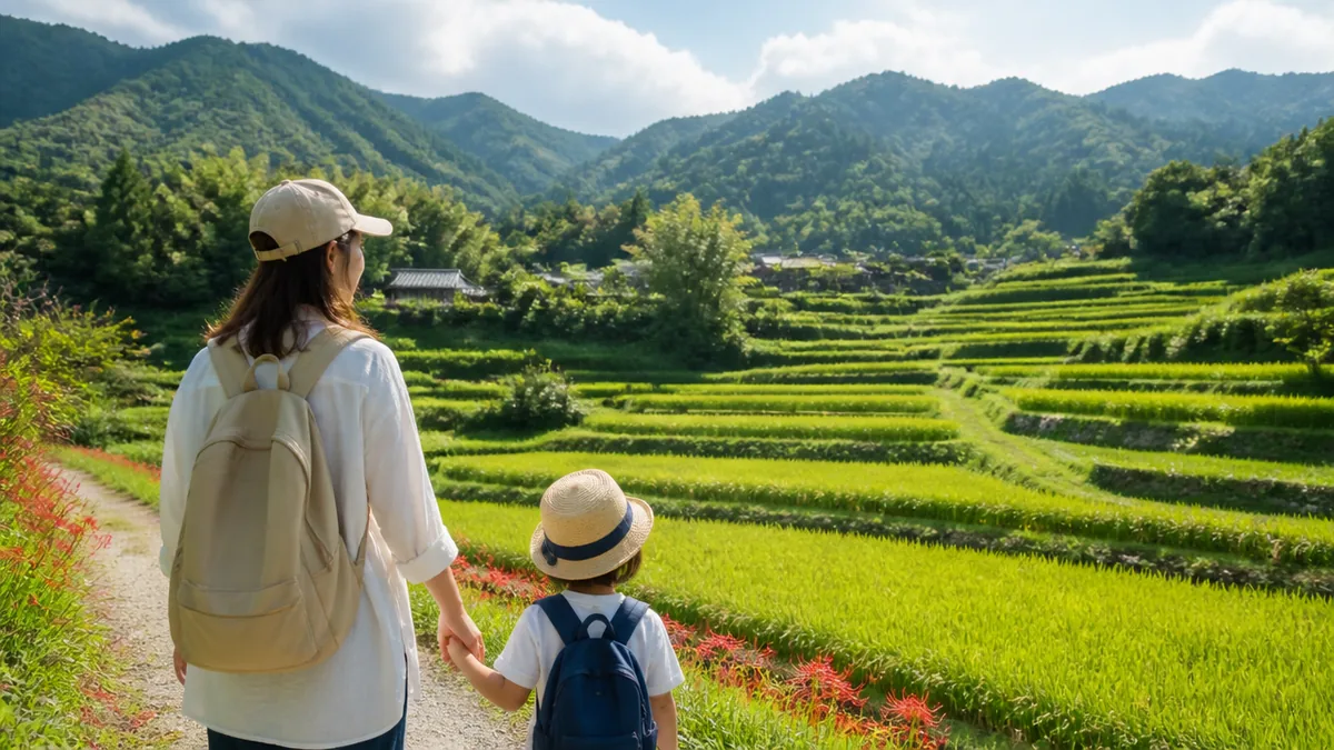 稲渕の棚田はどんな場所?子連れで行く前に知っておきたい基本の解説画像